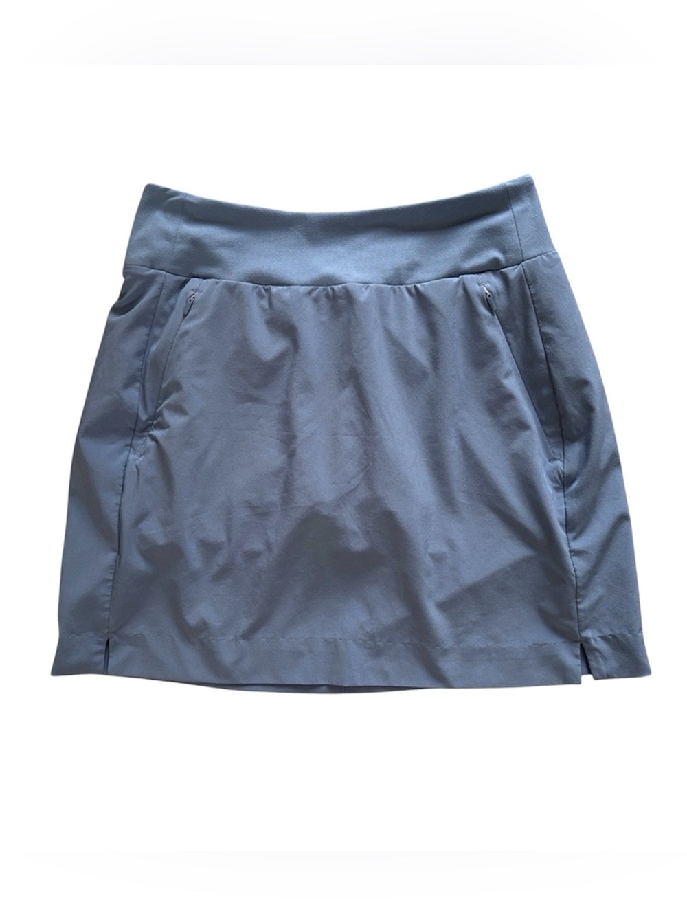 Athleta Blue SoHo Skort Skirt With Built In Shorts And Pockets